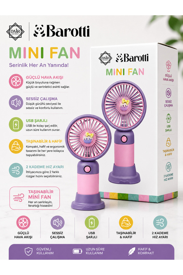 Mini el vantilatör