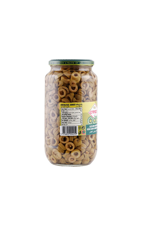 Sliced Green Olives (Jar) 890 Gr X 6