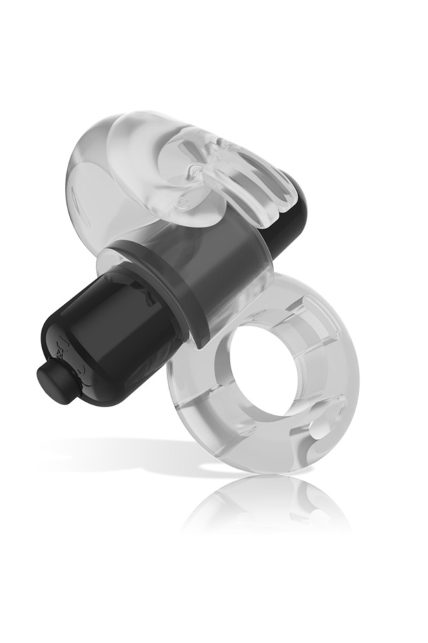 Inel Penis Vibrator Transparent - 2