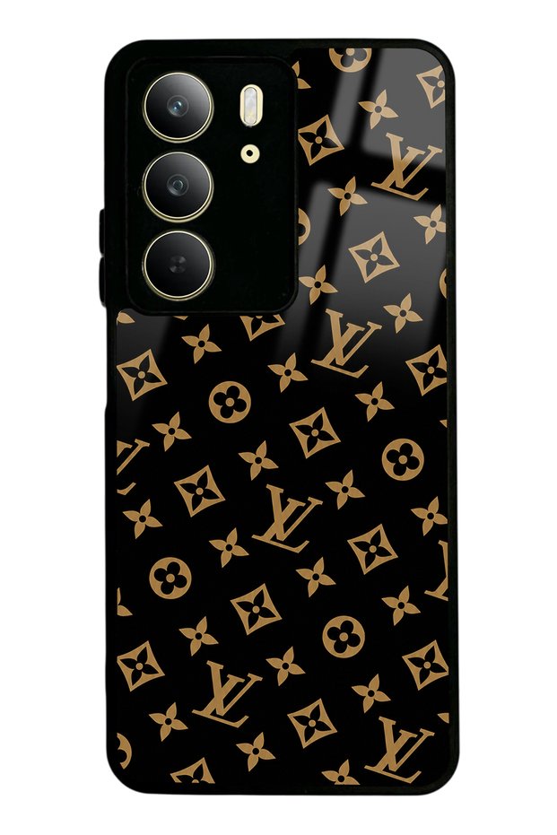 Realme C75 Black Lv Design Glossy Phone Case