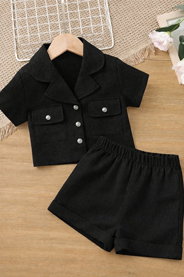 Unisex 2-Piece Combination Woven Summer Sports Set