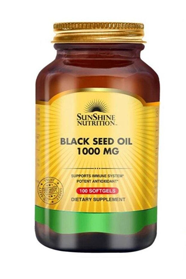 BLACK SEED OIL 1000MG 100'S:4162