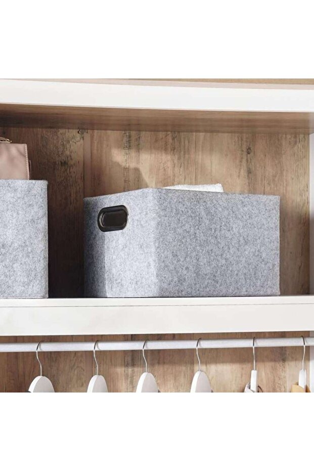 Hilux Storage Basket 35x25x20cm-grey