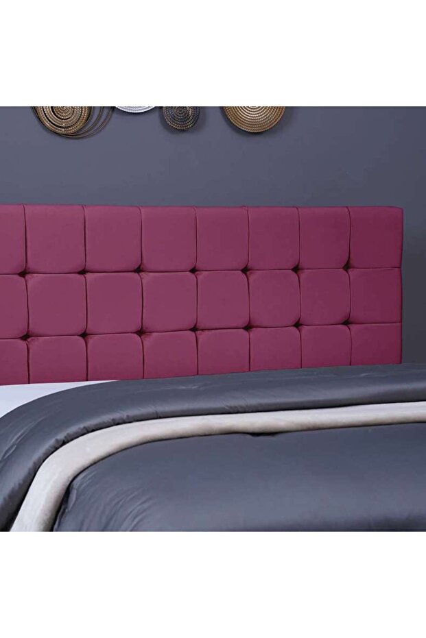 HERMONIA HEADBOARD VELVET PINK L-200 : H-125 CM