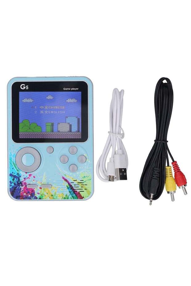 Game Box – Handheld Gaming Console with TV Output, Classic Retro Games (Multicolour)