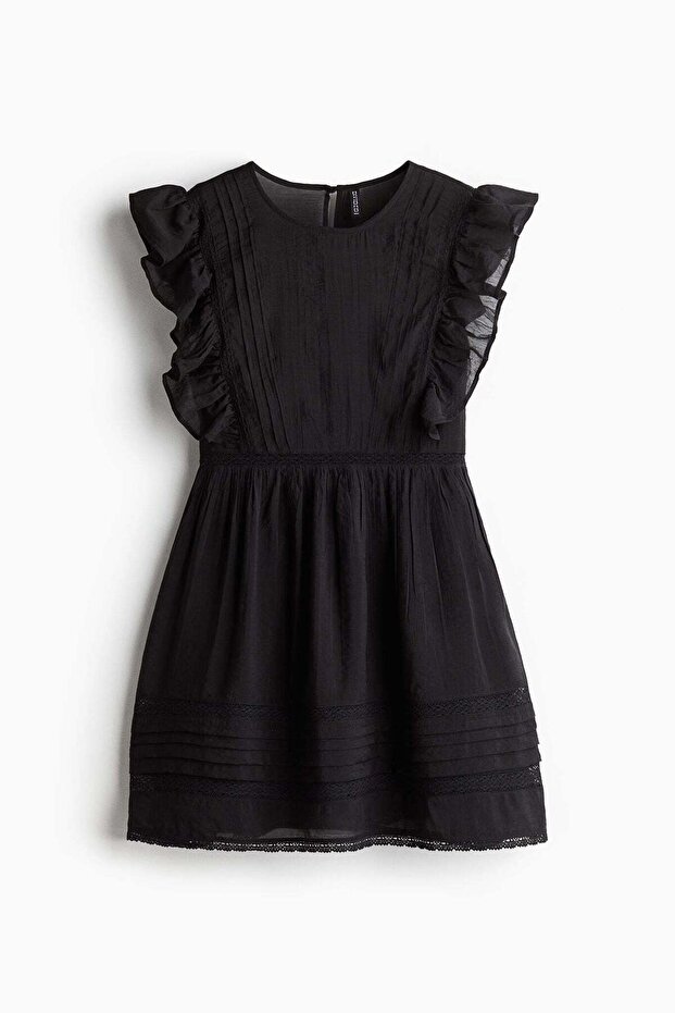 Pintucked dress