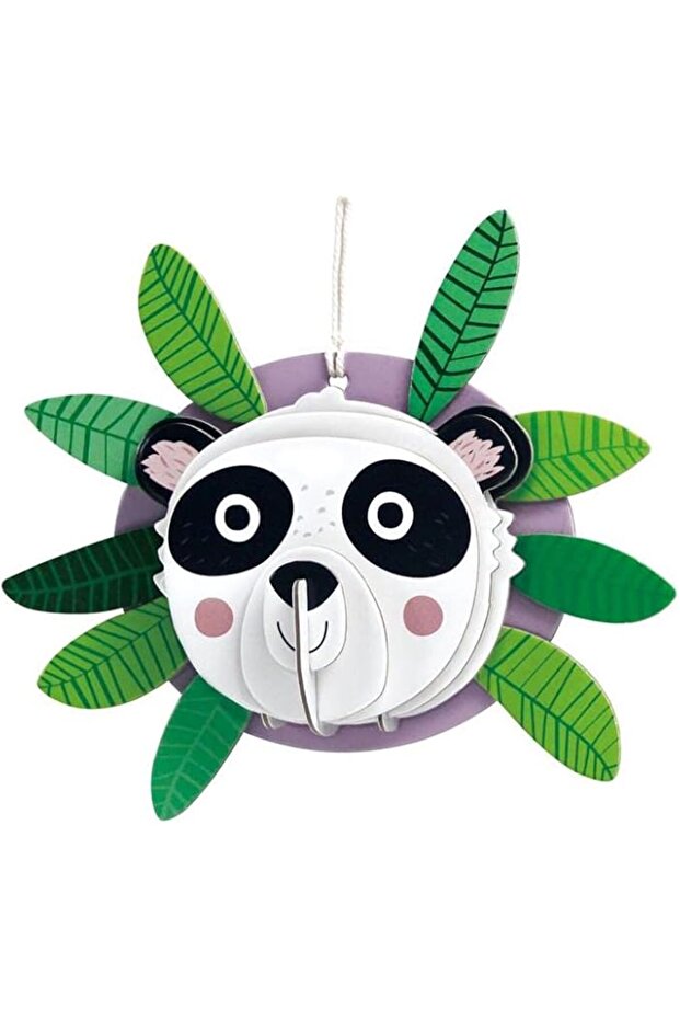 3D Panda Kit | 3D Wall Decoration Puzzle, Ages 3+