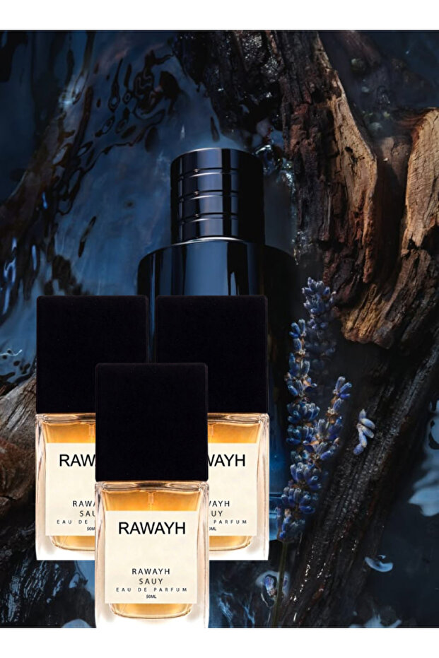 3 قطع عطر ساوي 50 مل