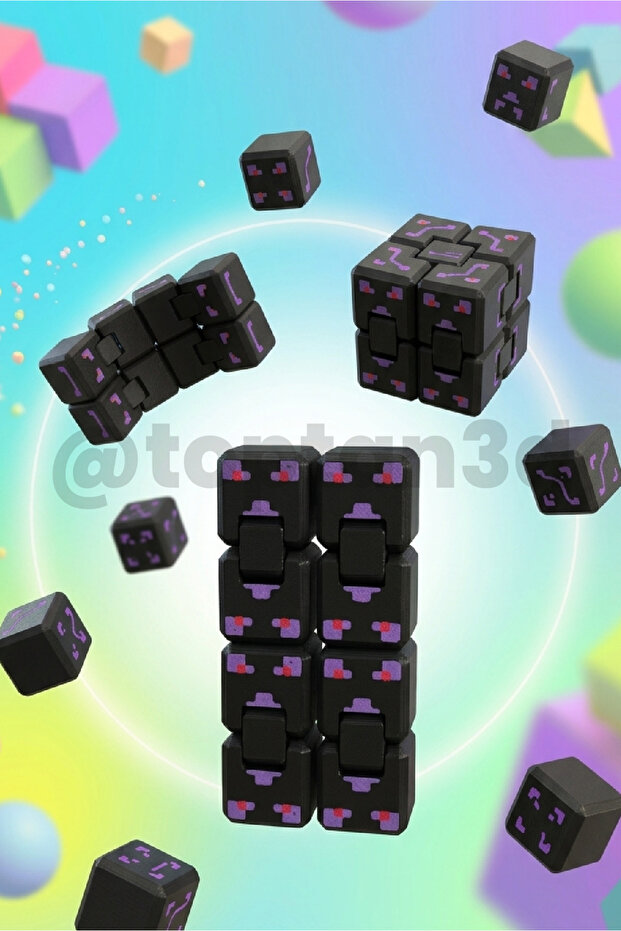 (New) Dragon Stress Cube - Infinite Cube, Foldable Cube, Stress Toy