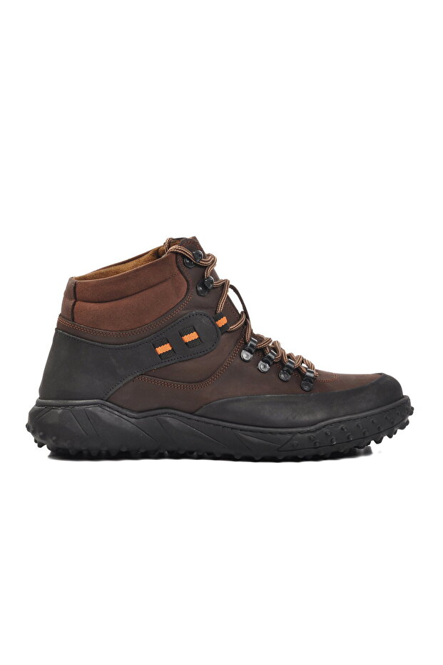Black Brown Sneaker Men's Boots