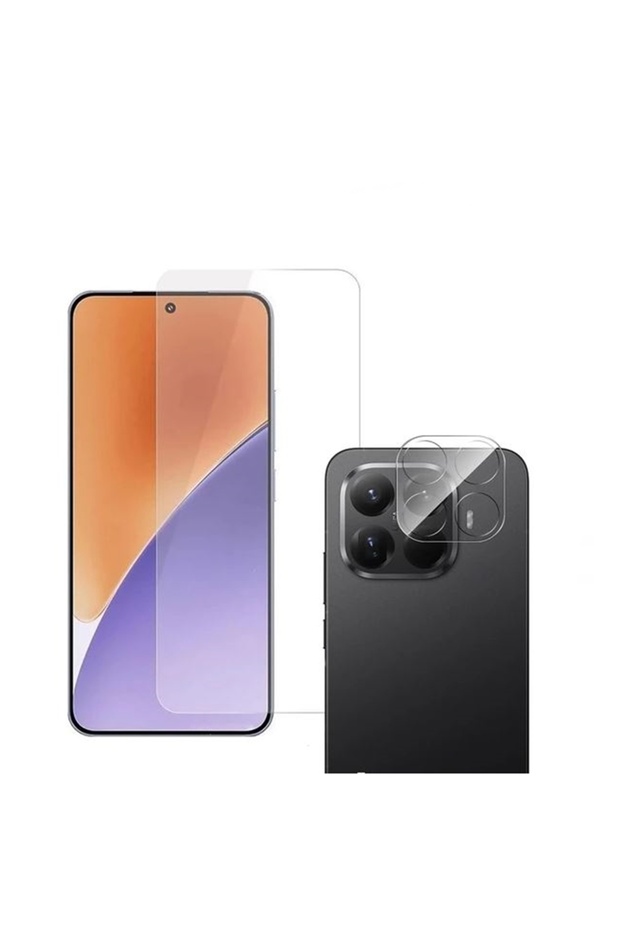 واقي شاشة Xiaomi 17T من الزجاج النانوي + واقي عدسة الكاميرا LMS شفاف