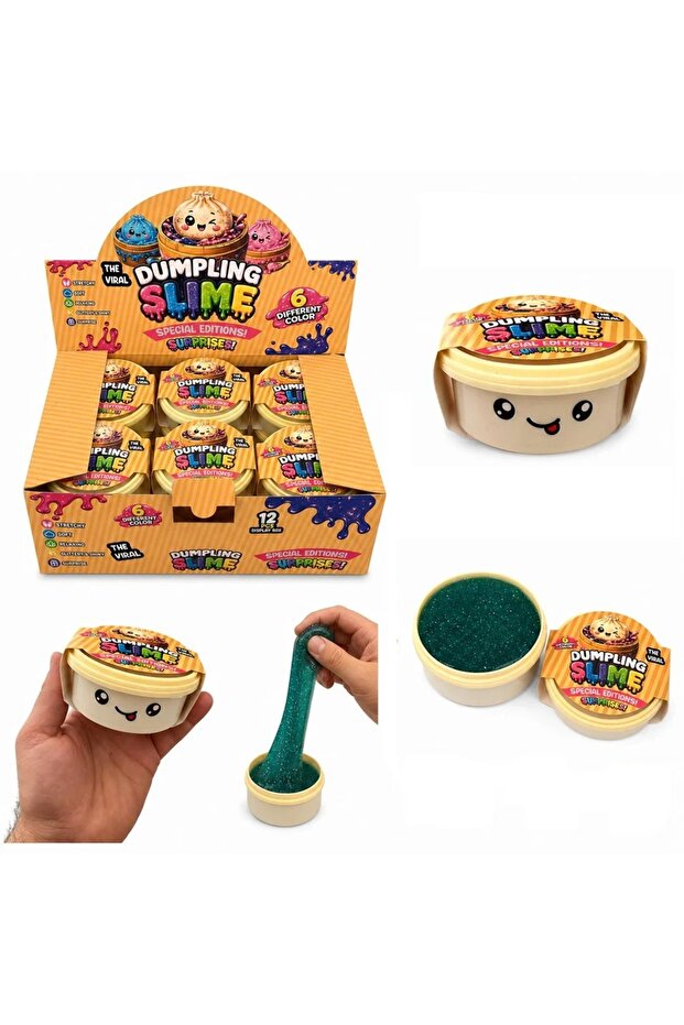 Oyuncak Çin Mantısı SİMLİ Slime 1 adet