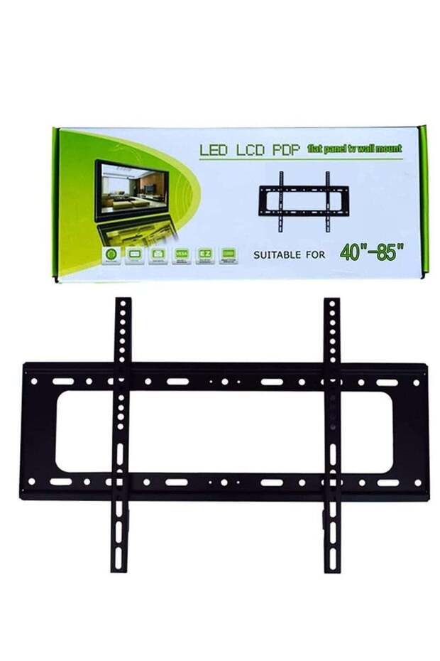 TV Wall Mount for TVs Up to 85" - Holds Your TV Only 1.25" from The Wall - Big Hardware Assortment for Simple Install