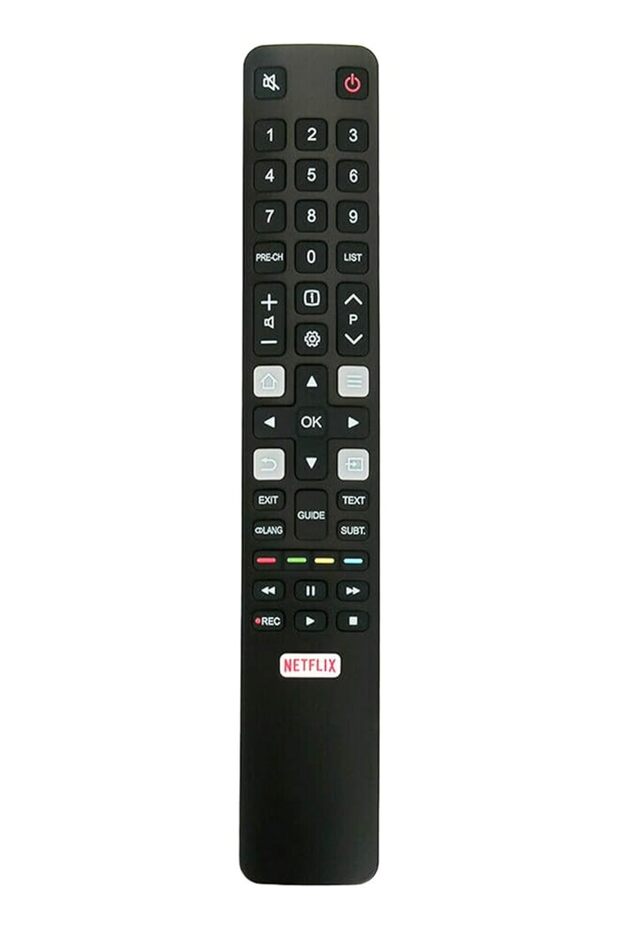 High-Quality GRC802N RC802N YAI2 Replacement Remote Control Compatible with TCL Smart TVs