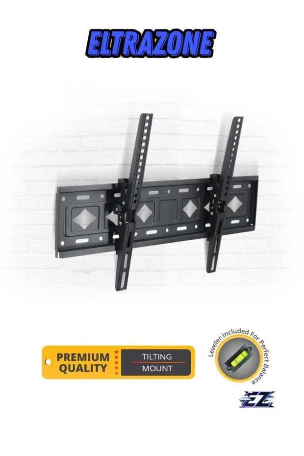 New Universal TV Wall Mount Bracket With Leveler Included For Perfect Balance Adjustable & Heavy Duty