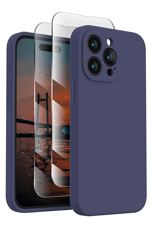 Designed for iPhone 15 Pro Max Case, Silicone Upgraded [Camera Protection] for iPhone 15 ProMax Case