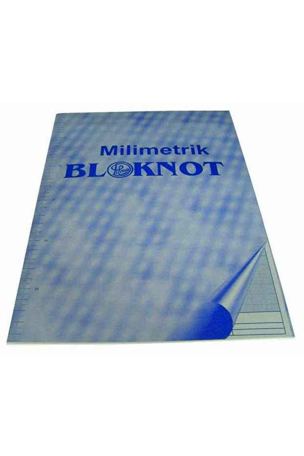 A4 Millimeter Notepad Blue 40 Sheets