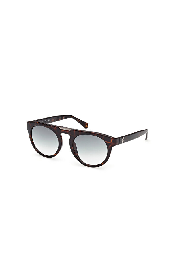 Dark Havana Uv400 Injected Male Sunglasses