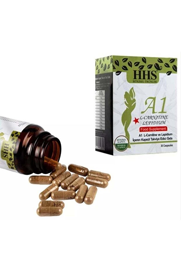 Hhs A1 L Carnitine Lepidium Herbal Capsules for 30 Capsules