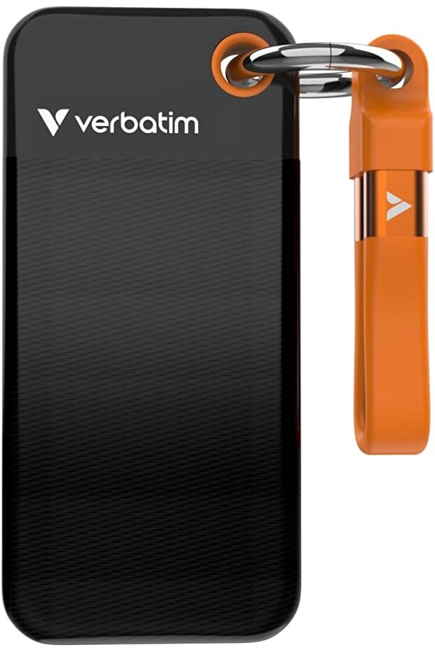 Pocket Ssd USB 3.2 Gen 2 256Gb Black/Orange