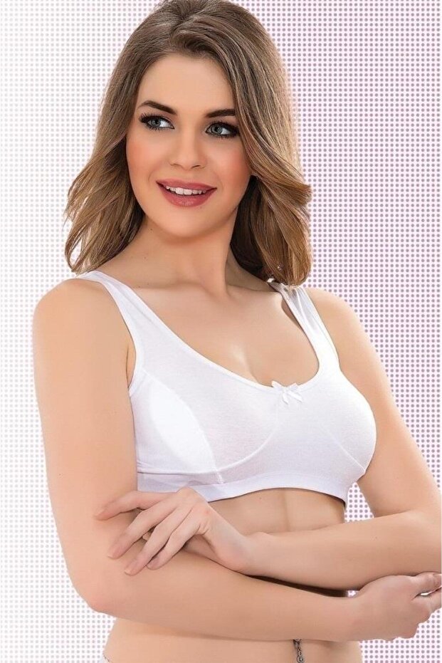 İmr 2249 Premium Series Cotton Modal Half Athlete Wire-Free Mother Bra