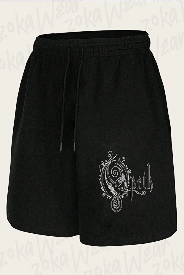 شورت مطبوع بتصميم شعار Opeth للجنسين