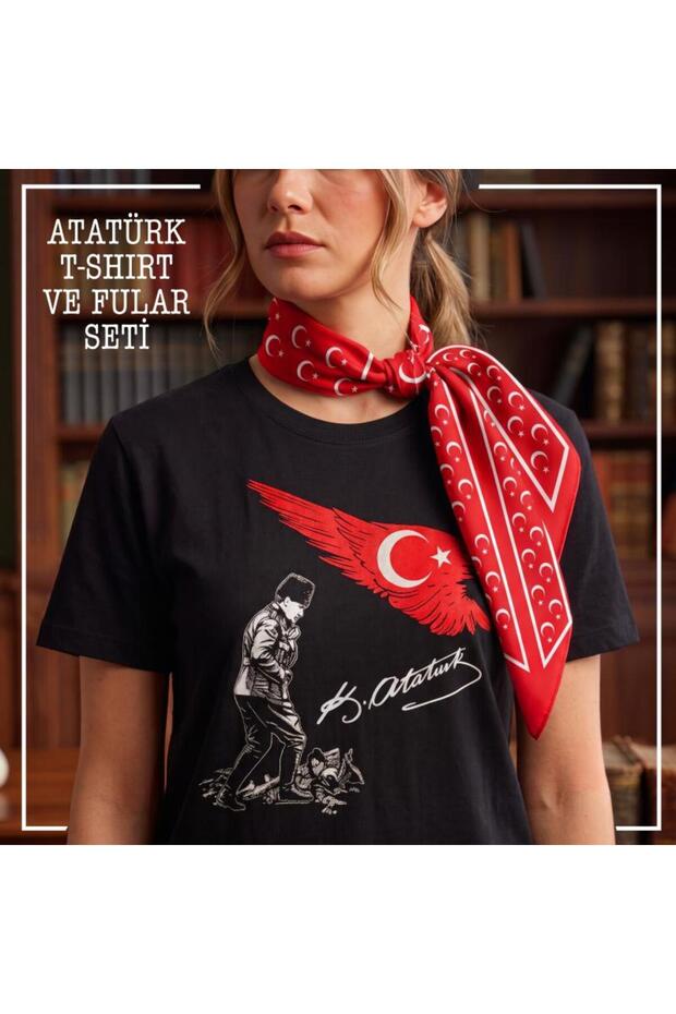 Ayyıldız Kocatepe T-Shirt and Ayyıldız Scarf