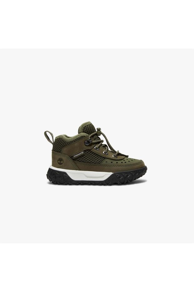 Greenstride Motion 6 Mid Bungee Sneaker Kids Outdoor Shoes