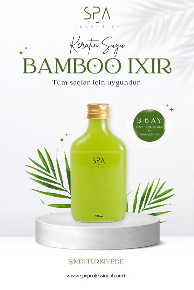 SPA Professioal 'Bambu Özlü' Keratin Suyu İxir 250