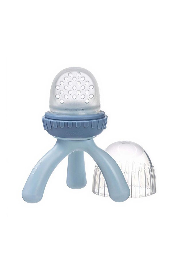 Silicone Fresh Food Feeder Lullaby Blue