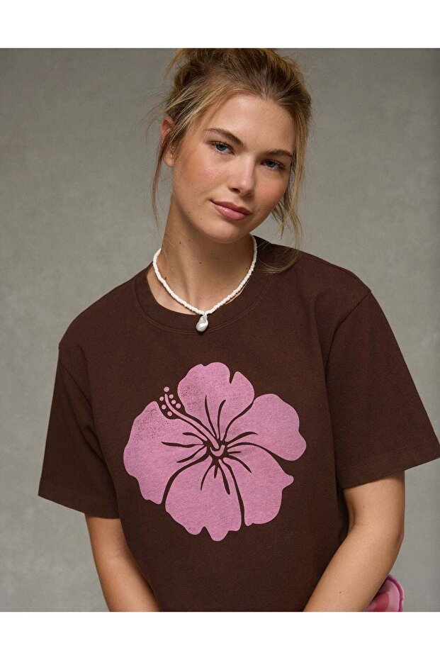 تي شيرت AE Boxy Graphic