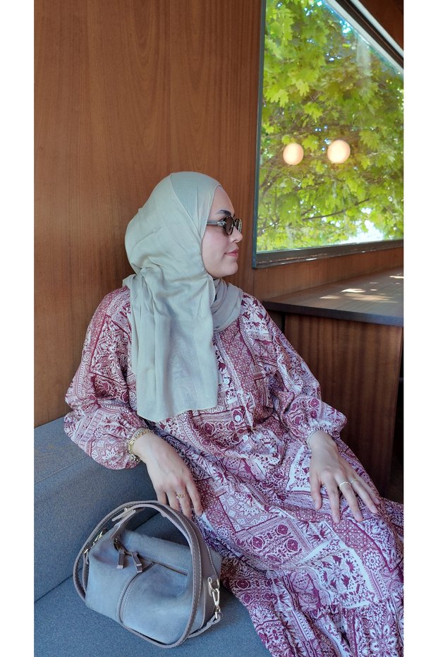 Women's Ethnic Shawl Patterned Mngo Dress Code: Js26Etni̇kelbi̇se-002 (Unlined) 137-141 cm