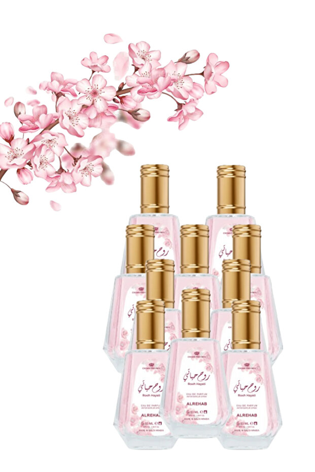 10 قطع من عطر روح حياتي 50 مل