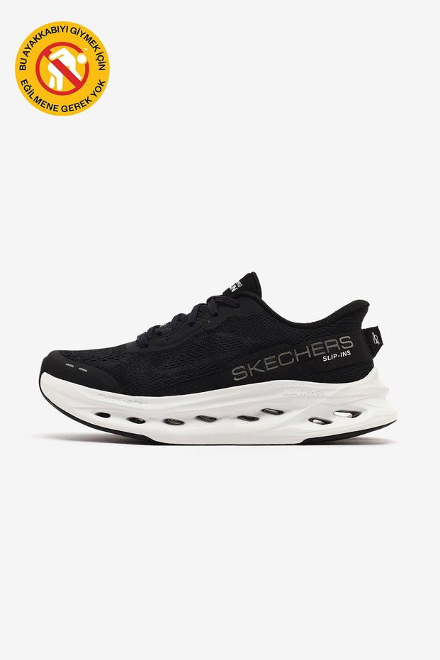 Women's Max Cushioning Slip Ins Shoes 129400 Bkw Black/White Juststep