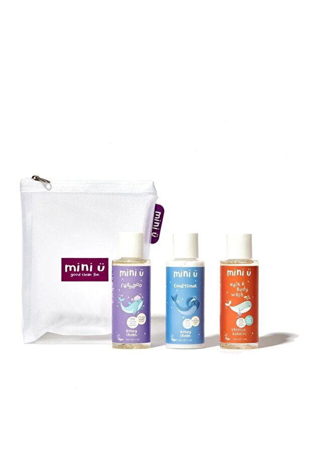 Mini U Shampoo + Conditioner + Hair Body Wash