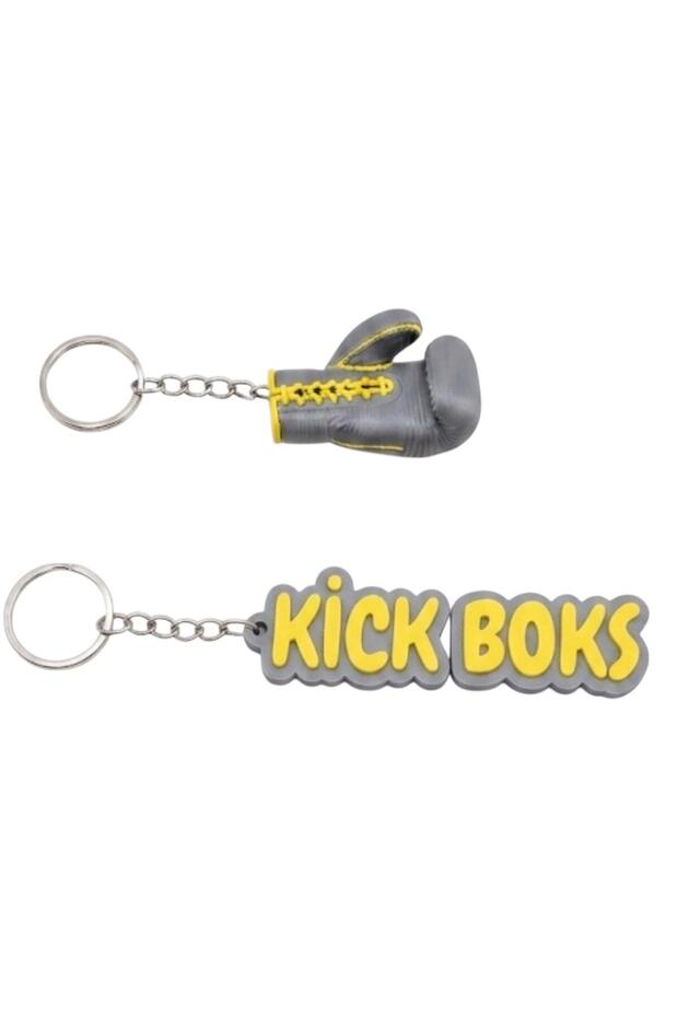Kick Boxing, Muay Thai Boxing Keychain Set of 2