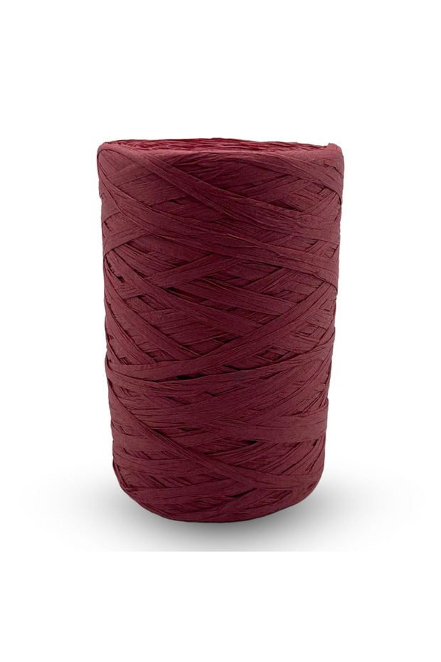 Raffia Yarn Soft Raffia 150 Grams 117 Burgundy