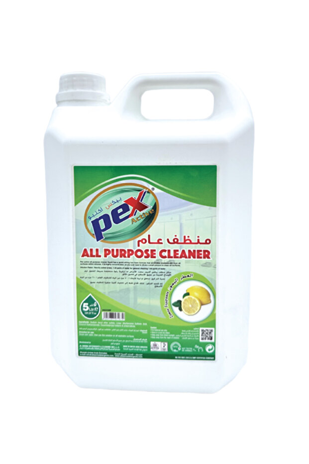 Active All purpose cleaner Lemon 5 ltr x 4