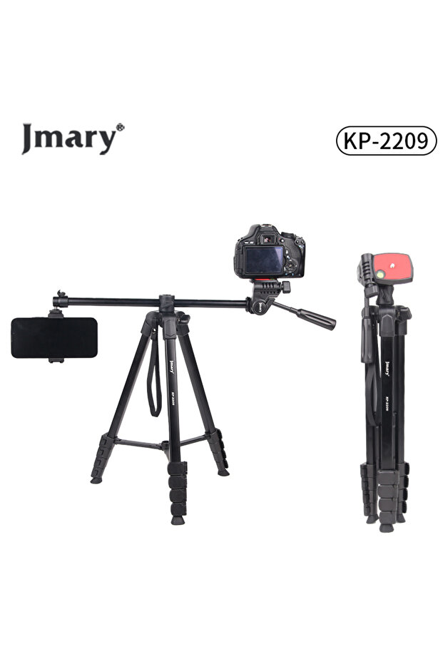 KP-2209 1.7 M Horizontal Axis Tripod for camera & mobile