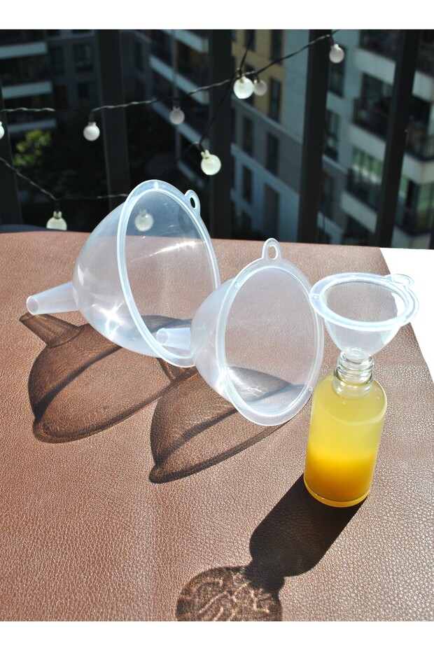 Practical Service 3-Piece Funnel Set 3 Different Size Funnels Liquid Cologne Perfume Oil Bottle Filling Funnel
