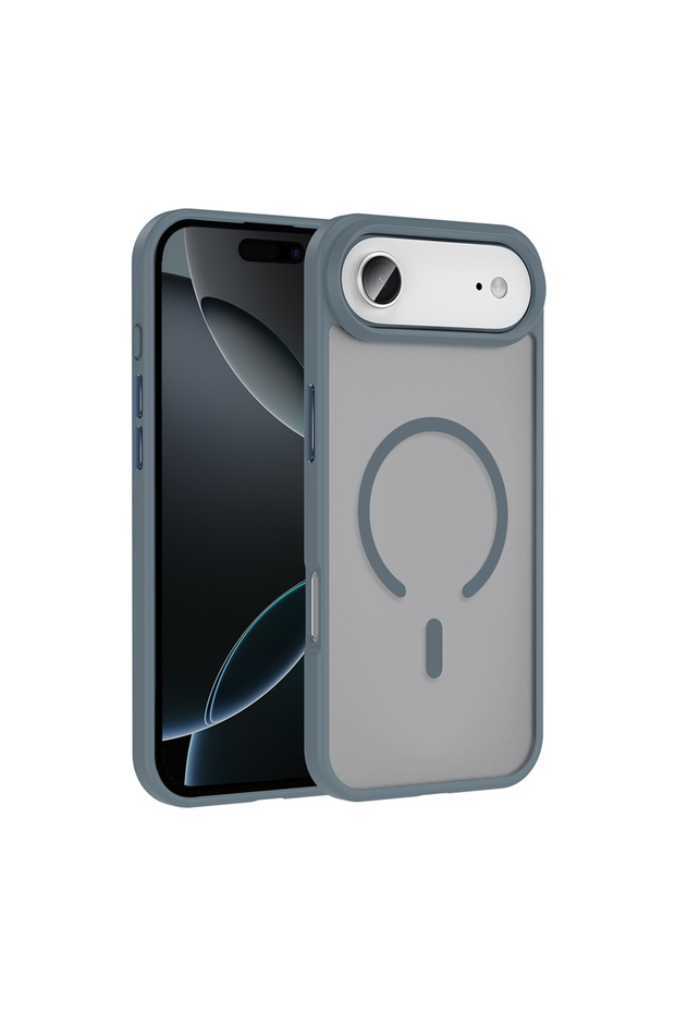 iPhone 17 Air Case Magsafe Supported Camera Raised Silicone Matte Anti-Fingerprint Tkng