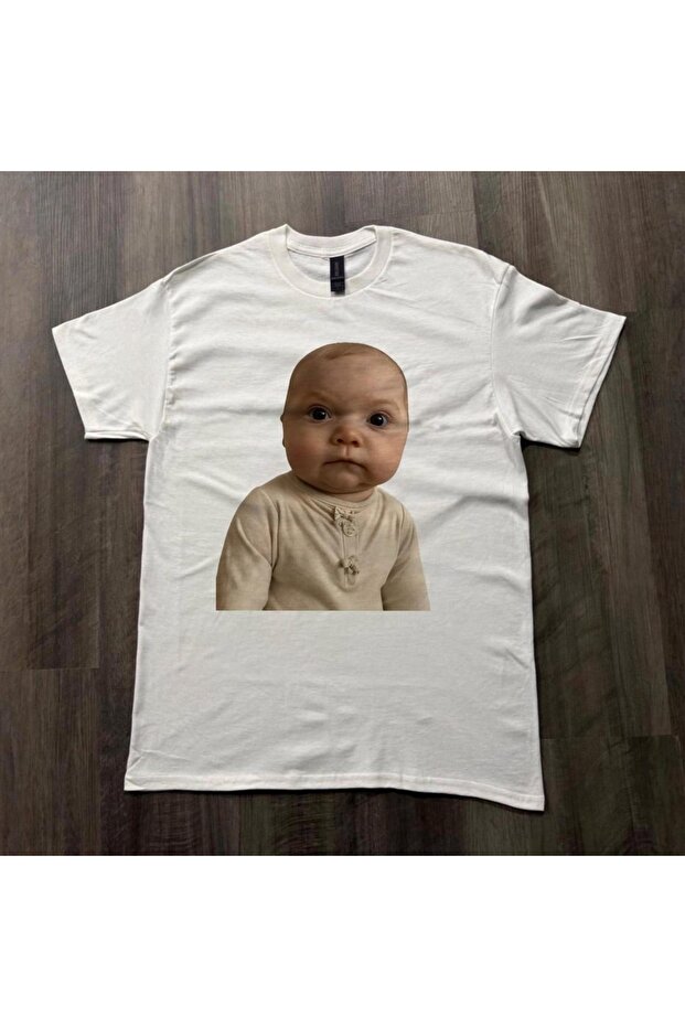 Viral Baby Meme Printed Unisex Oversize T-Shirt
