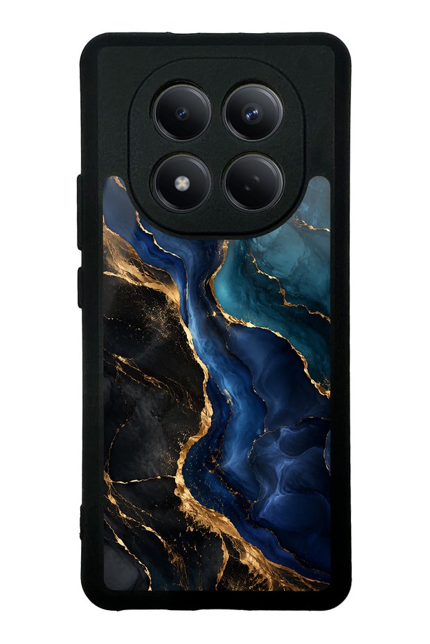 Xiaomi Redmi Note 15 4g Midnight Sapphire Marble Design Glossy Phone Case