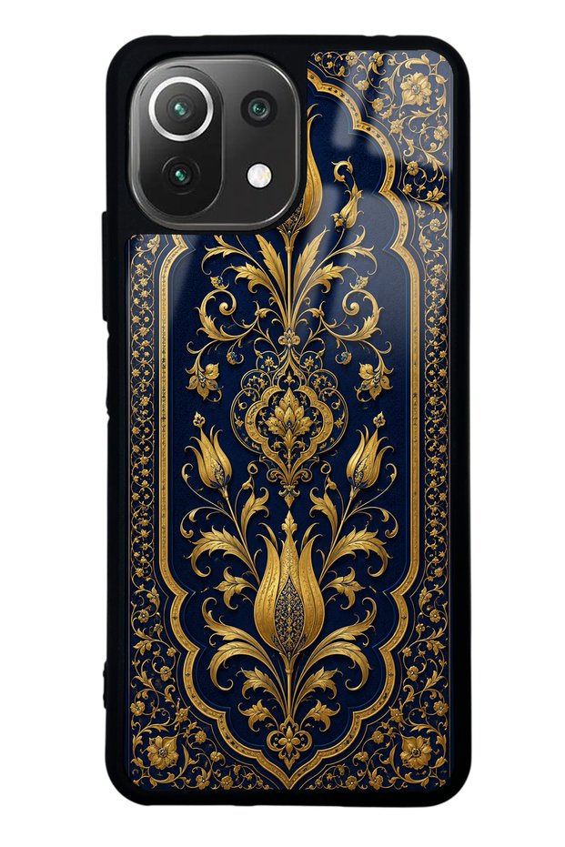 Xiaomi Mi 11 Lite Sapphire Ottoman Gold Design Glossy Phone Case