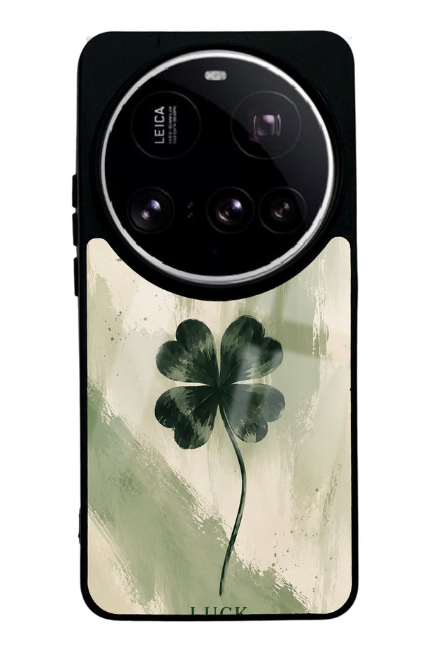 Xiaomi 15Ultra Lucky Sage Clover Design Glossy Phone Case