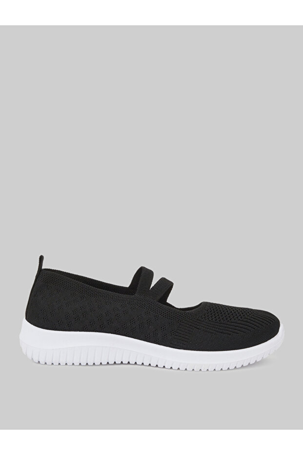 Plain Two Strap Slip-On Sneakers