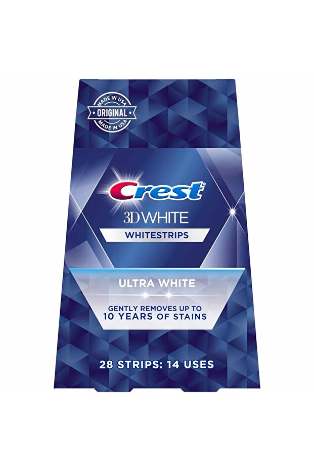 3D White Ultra White Teeth Whitening Strips 28'S