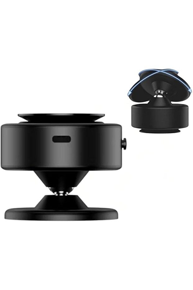 Electric Vacuum Magnetic Car Phone Holder – 360° Rotation for Car, Wall, Mirror, Kitchen – Dual-Sided Strong Suction