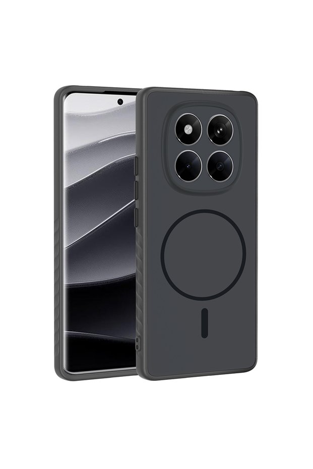 Xiaomi Redmi Note 14 Pro 4g Case with Camera Lens Protection, Magsafe Compatible Silicone