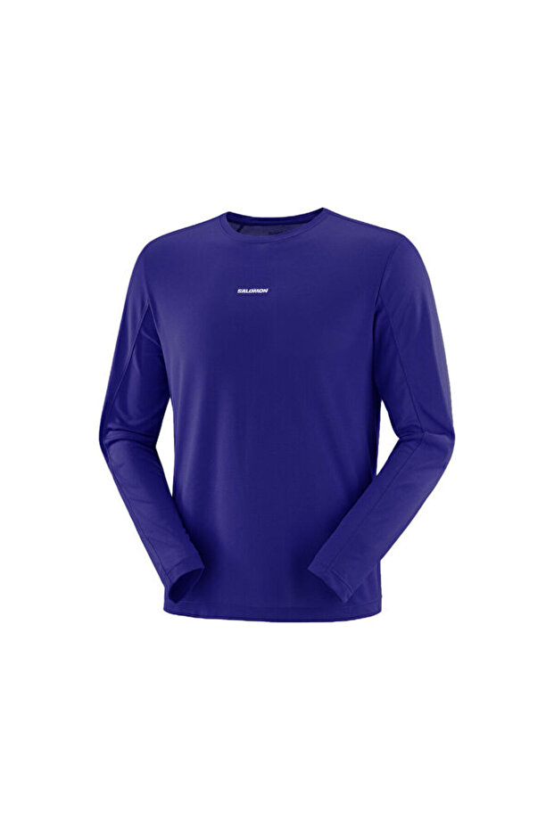 تي شيرت SHAKEout CORE LS TEE للرجال بأكمام طويلة للجري LC2948000 أزرق